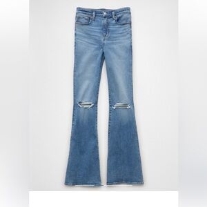 American Eagle Outfitters Light Blue Flare Jeans